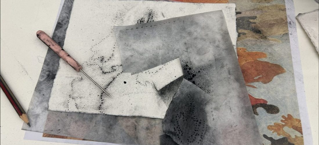 Artist Led Sessions: Dotting and the Poetics of Charcoal with Chafa Ghaddar